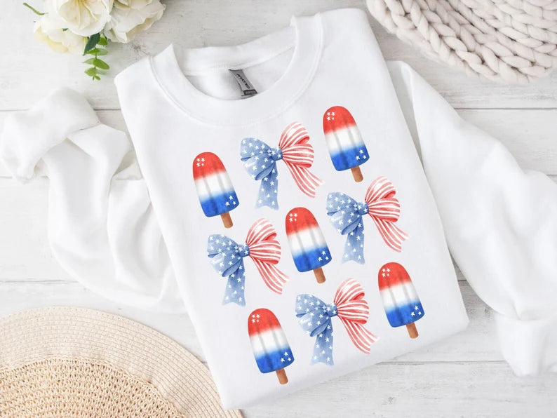 ICECREAM COQUETTE CREWNECK TEE/SWEATSHIRT