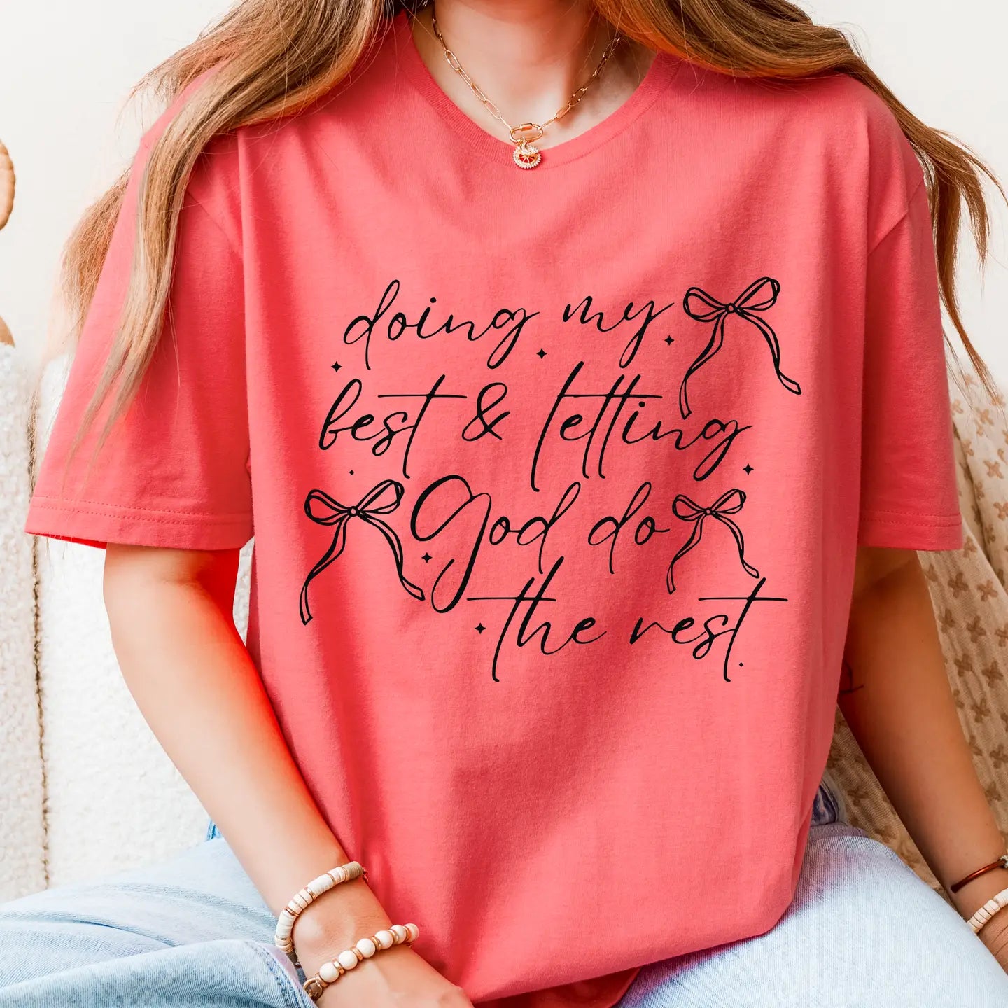 DOING MY BEST..... CREWNECK TEE