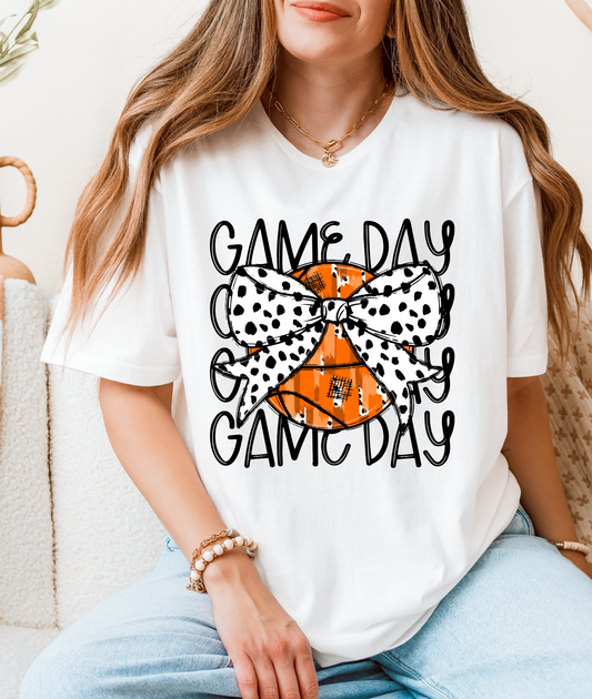 GAME DAY BASKETBALL BOW