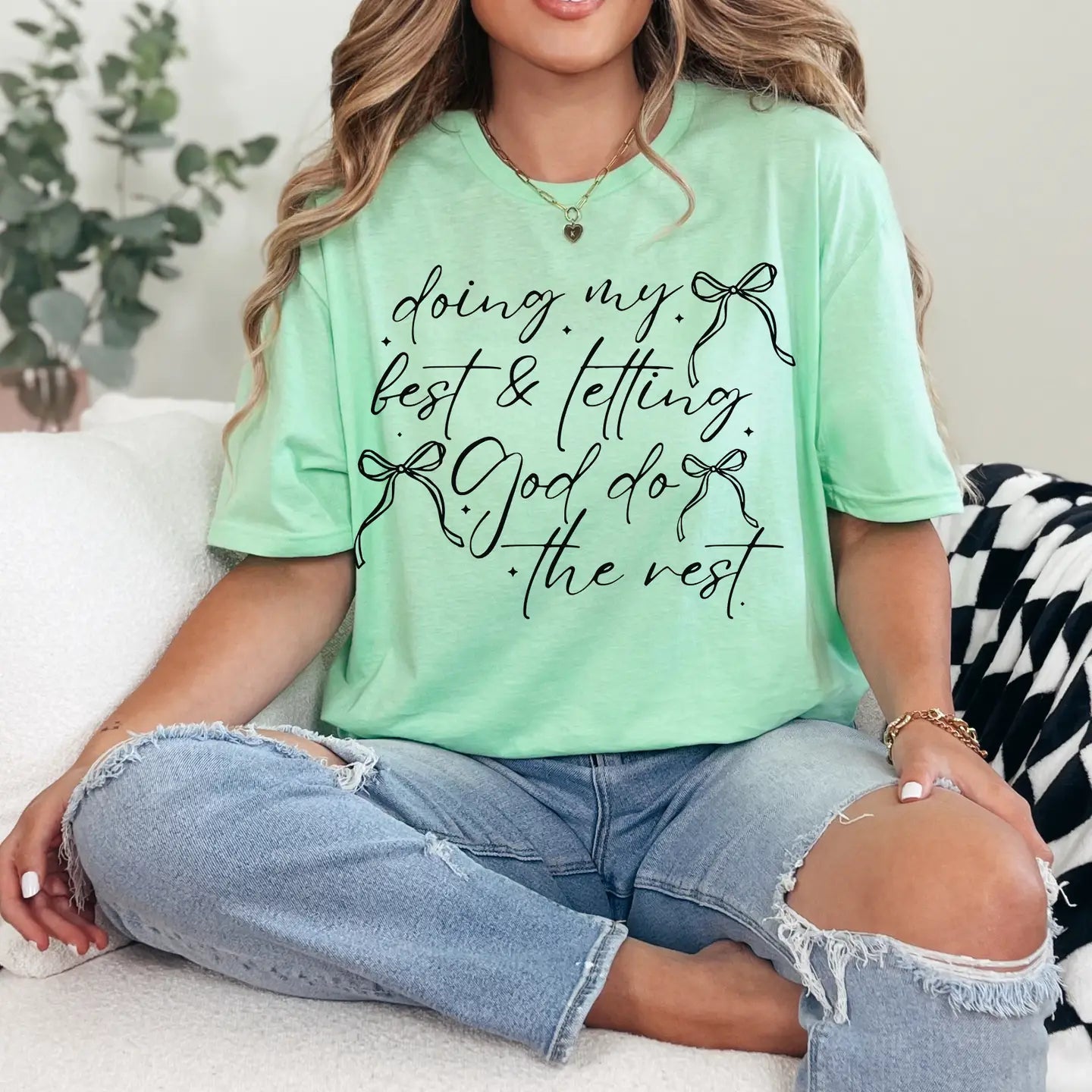 DOING MY BEST..... CREWNECK TEE