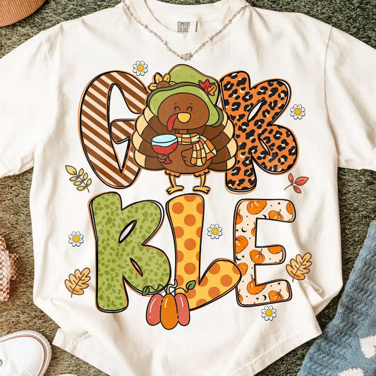 GOBBLE CREWNECK TEE/SWEATSHIRT