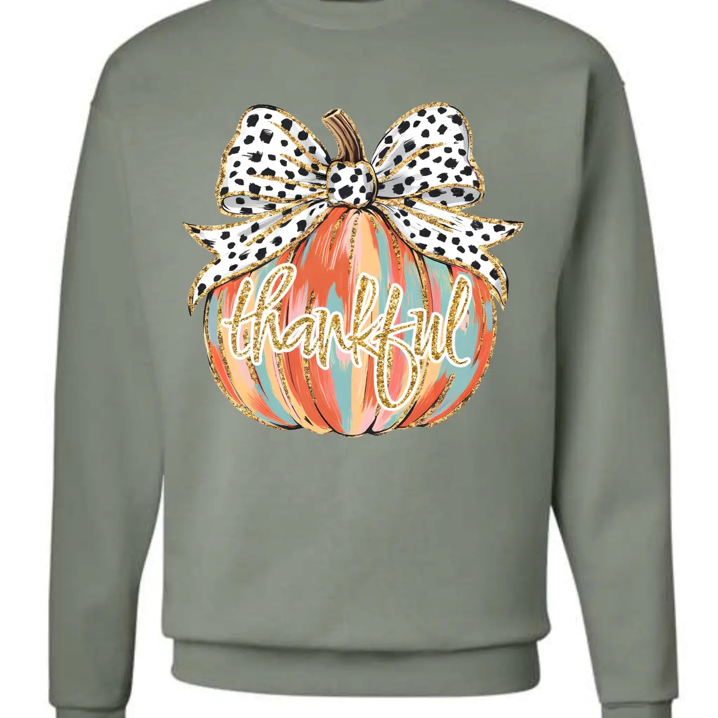 THANKFUL CREWNECK TEE/SWEATSHIRT
