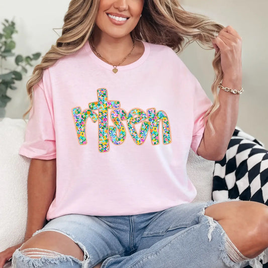 RISEN CREWNECK TEE/SWEATSHIRT