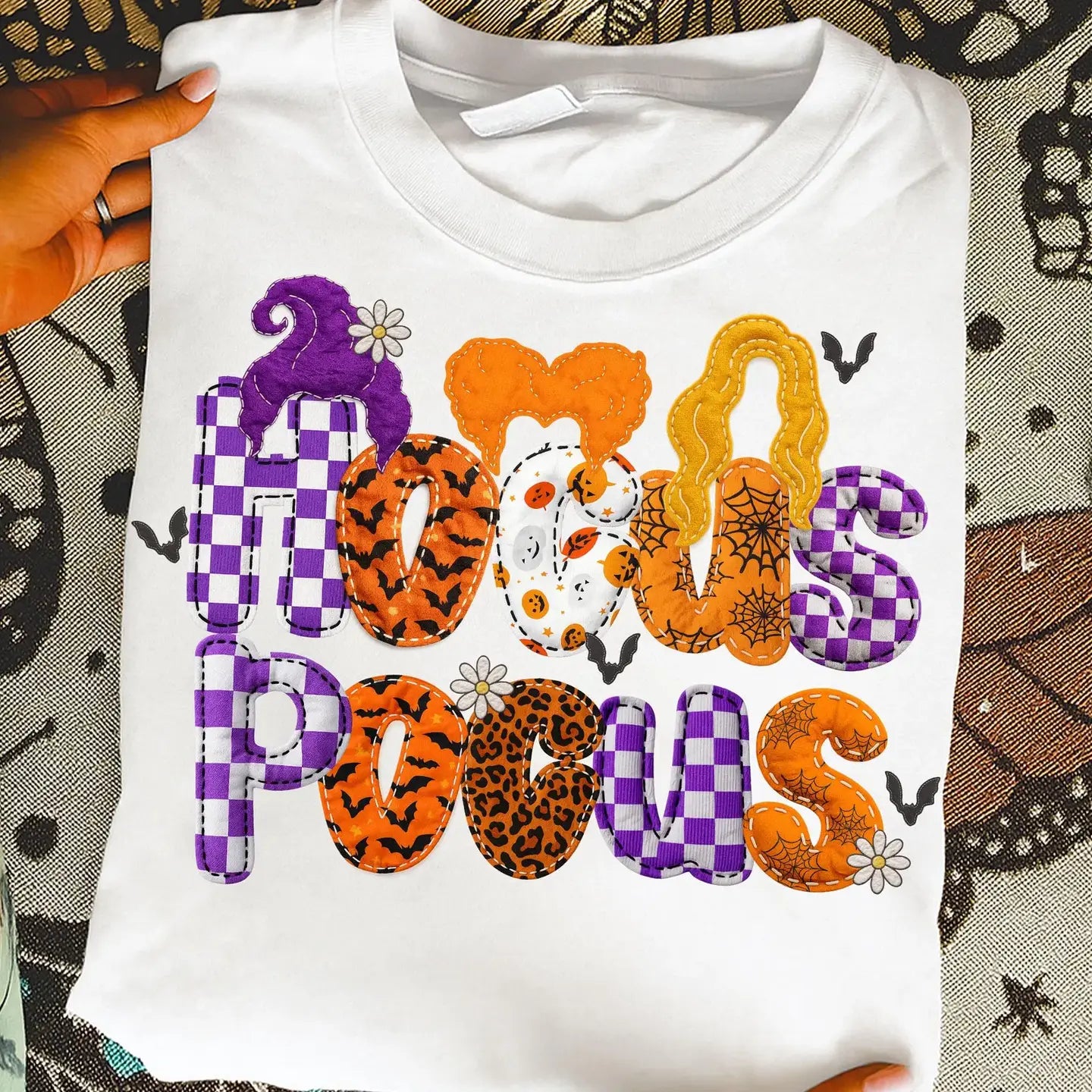 HOCUS POCUS FAUX APPLIQUE