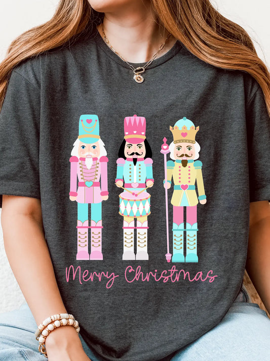 PASTEL NUTCRACKER CREWNECK TEE/SWEATSHIRT