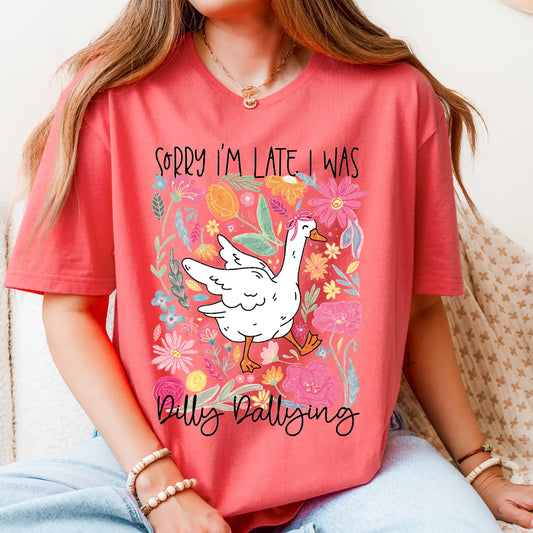 SORRY I'M LATE... CREWNECK TEE