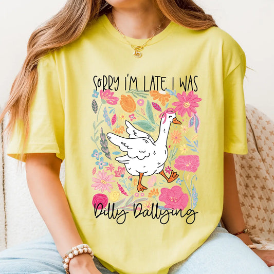 SORRY I'M LATE... CREWNECK TEE