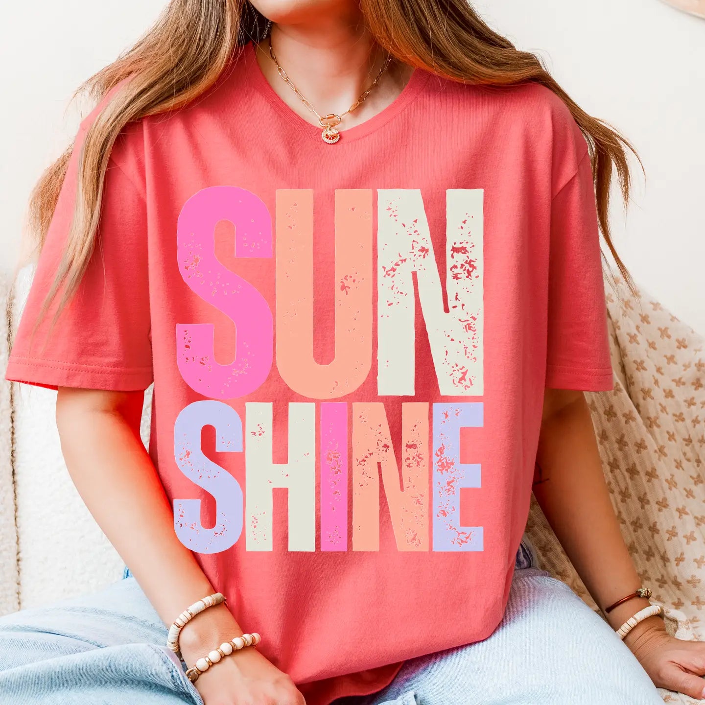 SUNSHINE CREWNECK TEE