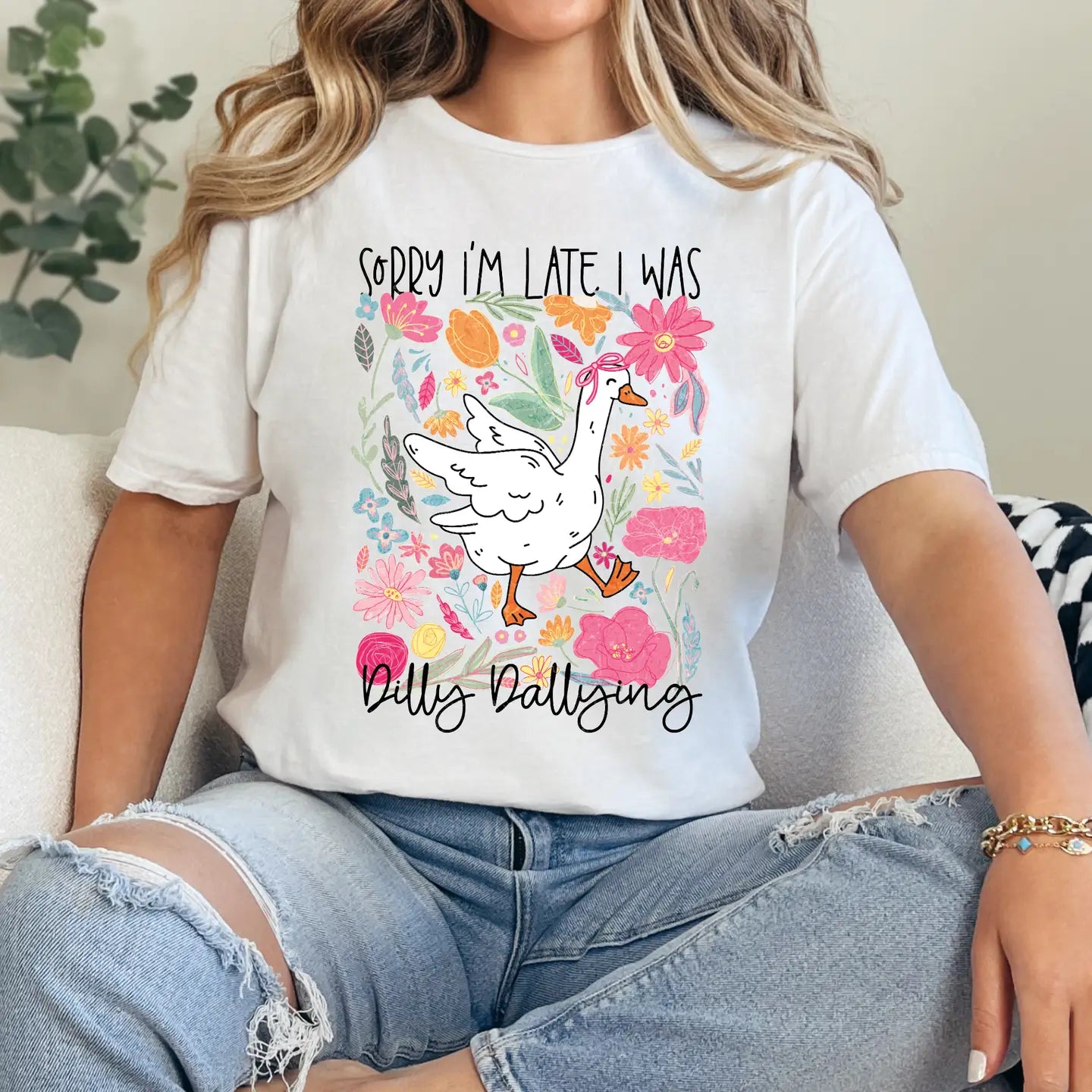 SORRY I'M LATE... CREWNECK TEE