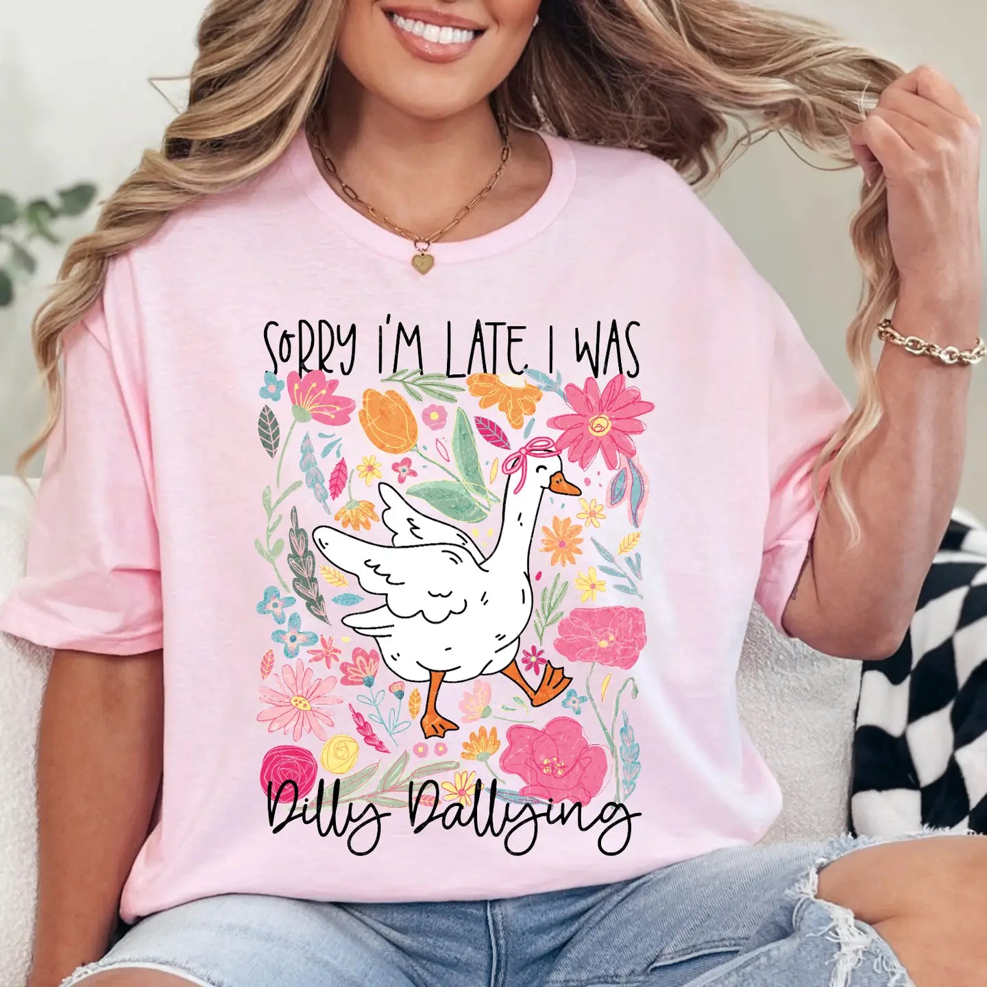 SORRY I'M LATE... CREWNECK TEE