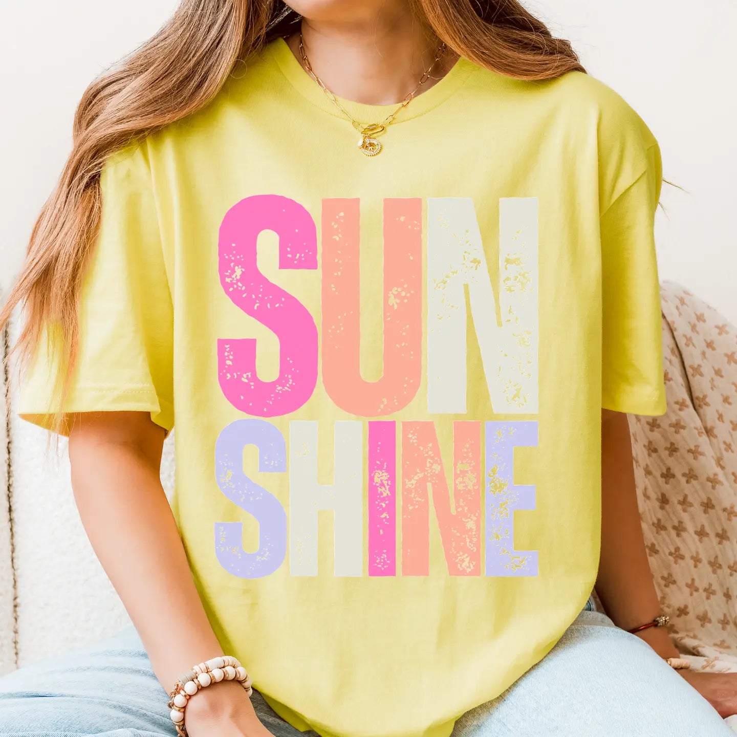 SUNSHINE CREWNECK TEE