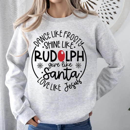 DANCE LIKE FROSTY CREWNECK TEE/SWEATSHIRT