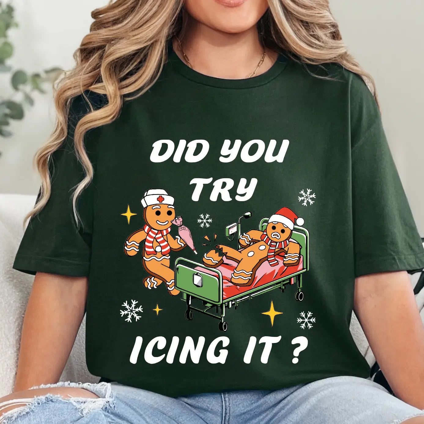 DID YOU TRY ICING IT TEE/SWEATSHIRT