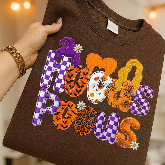 HOCUS POCUS FAUX APPLIQUE