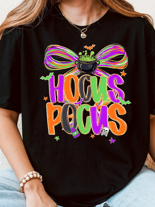 HOCUS POCUS BOW CREWNECK TEE/SWEATSHIRT