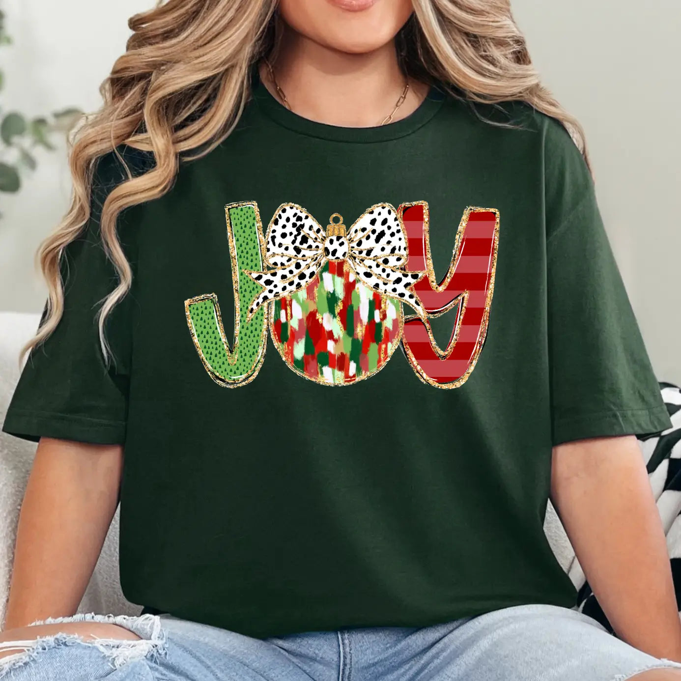 JOY CREWNECK TEE/SWEATSHIRT