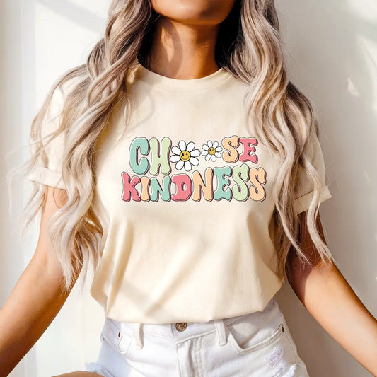 CHOOSE KINDNESS CREWNECK TEE/SWEATSHIRT