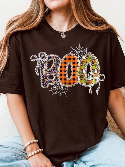 BOO GHOST TEE/SWEATSHIRT