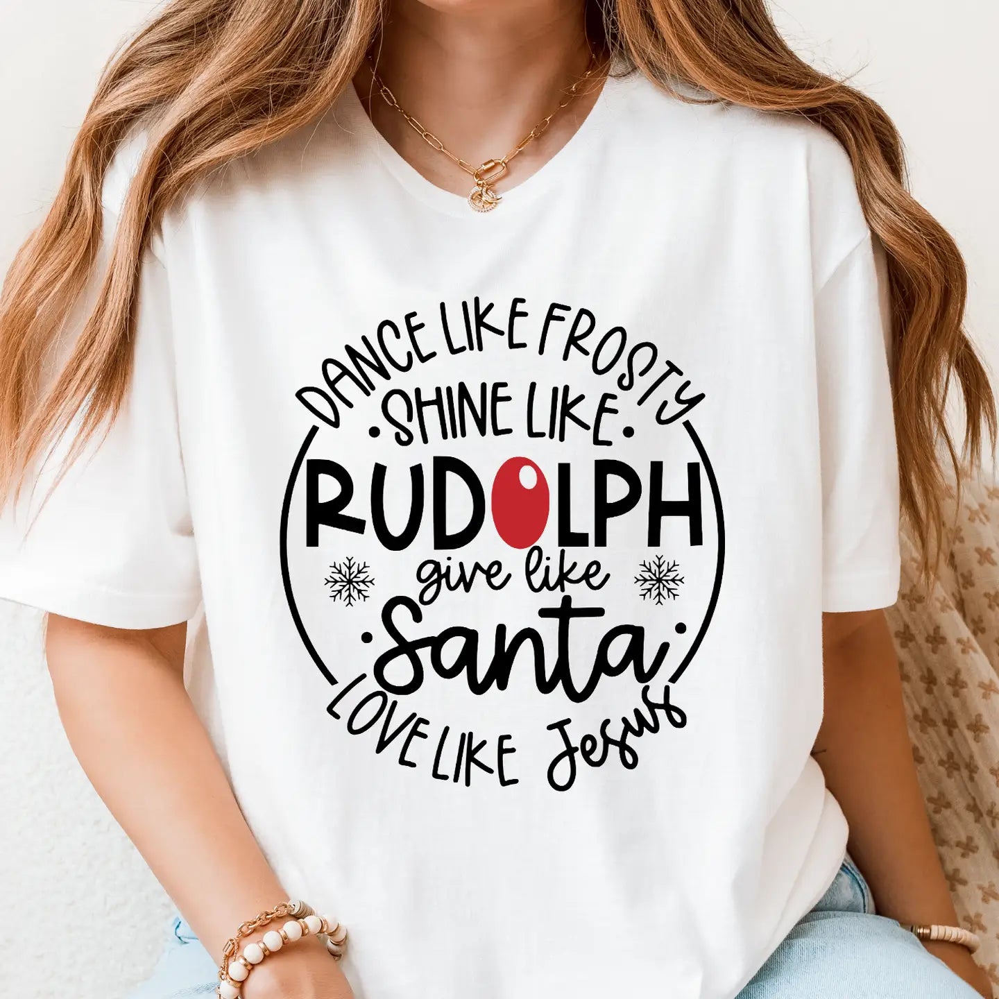 DANCE LIKE FROSTY CREWNECK TEE/SWEATSHIRT